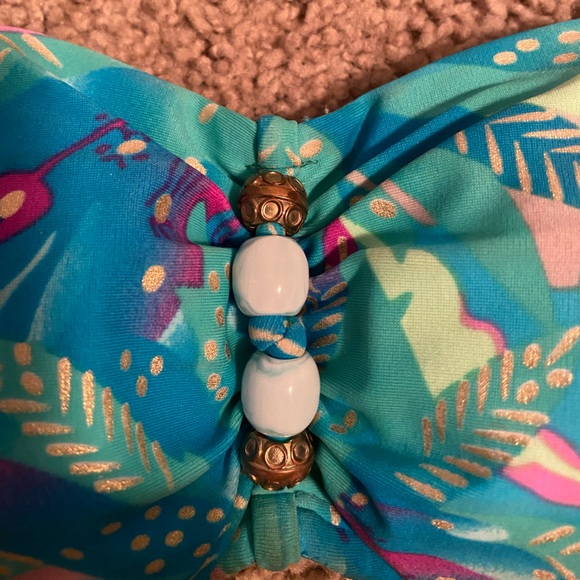 Le Vie En Rose bandeau bikini top - Picture 2 of 4